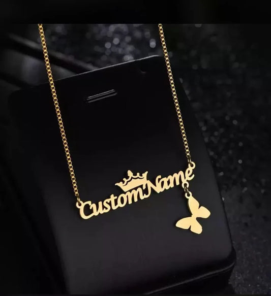Personalized Single Name Necklace