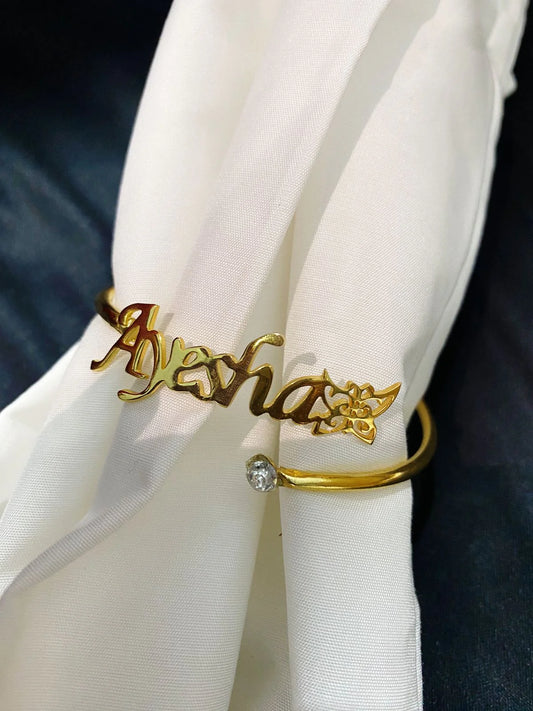 Customize Name Bangle For Girls