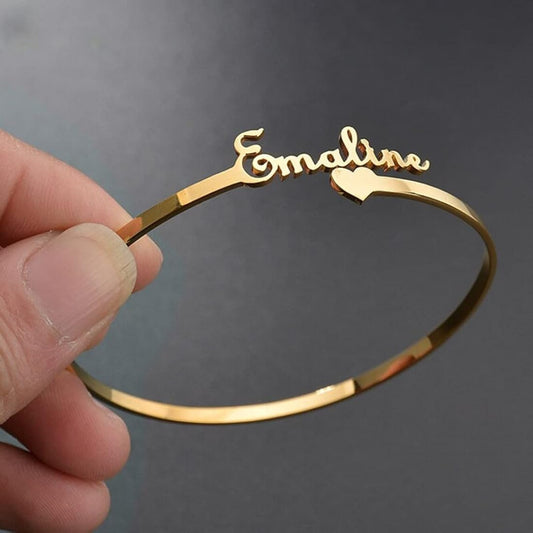 Customize Name Bangle For Girls