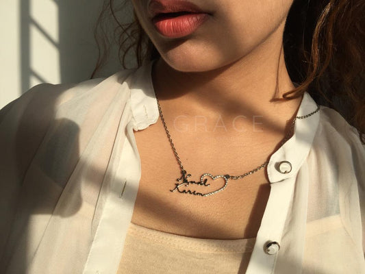 Double Name Necklace
