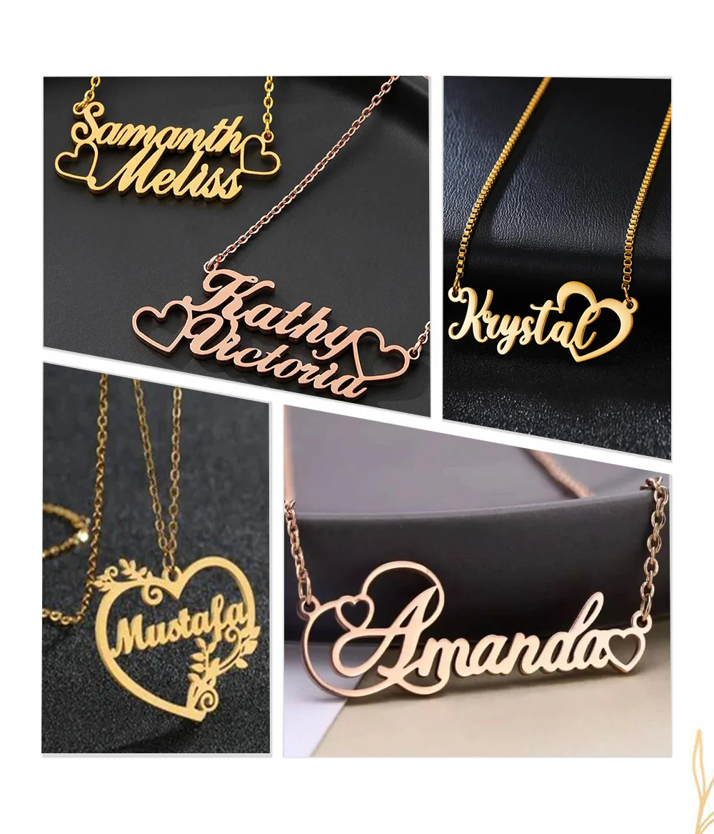 Double Name Necklace