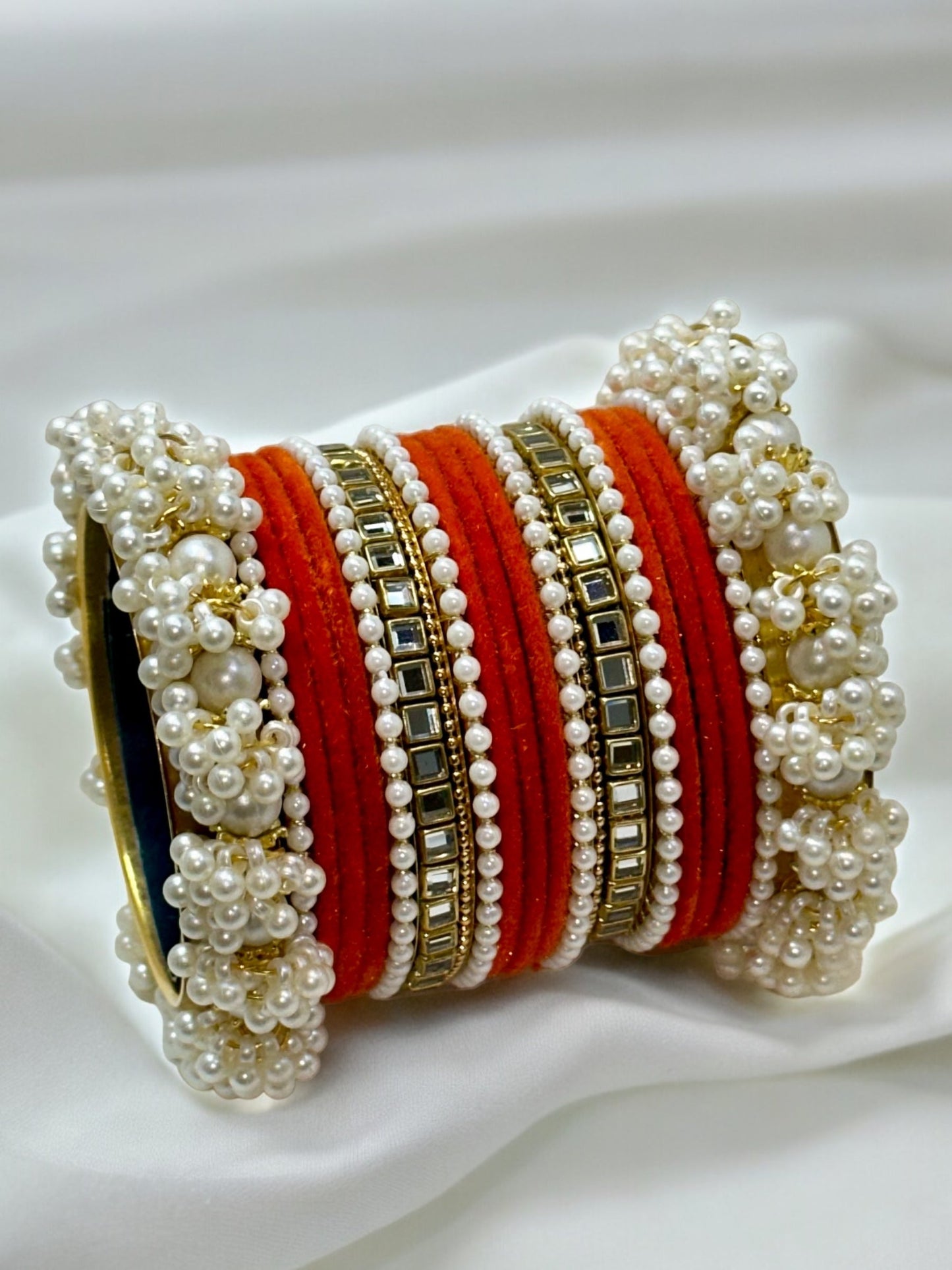 Pearl Kundan Bridal customize set -316